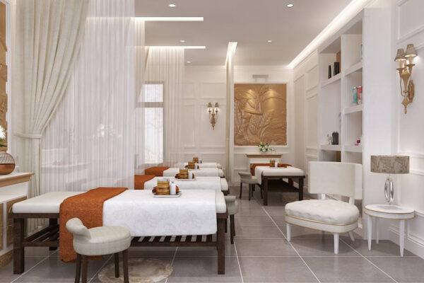 Trang trí spa mini đơn giản hiện đại